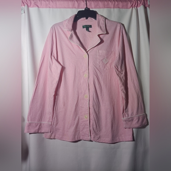 Pink Striped Button-Up Shirt - Picture 3 of 6